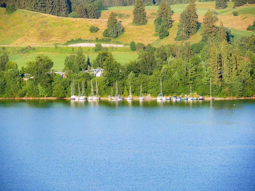 Der Forggensee - Segelboote auf dem Forggensee. - © alpintreff.de - Christian Schön